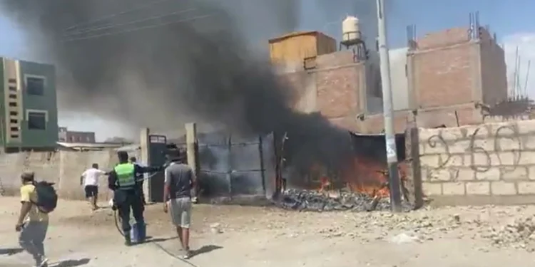 Incendio de vivienda en Majes dejó un niño de tres años fallecido y cuantiosos daños materiales 2025
